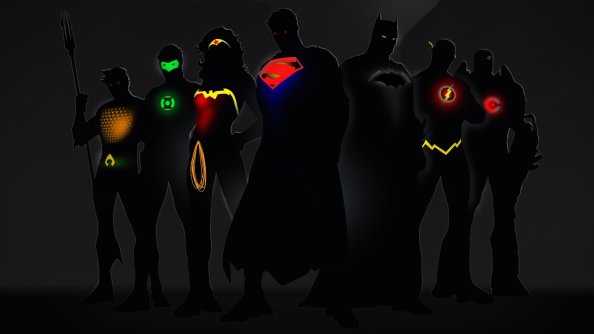 Dc Comics Superheroes Minimalism