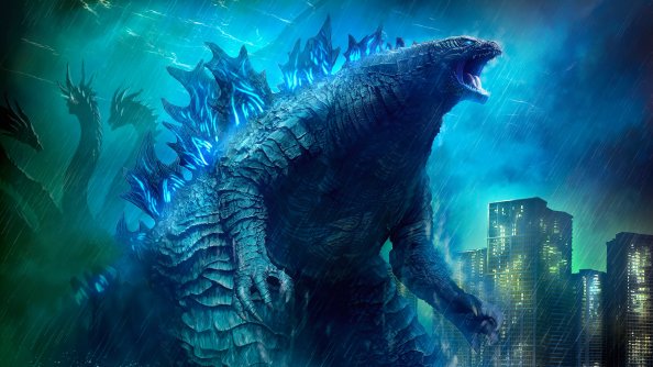 Godzilla King Of The Monsters Movie 4k Art