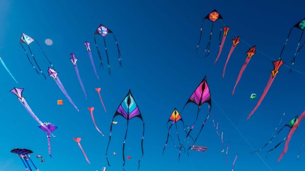 Kites In Air