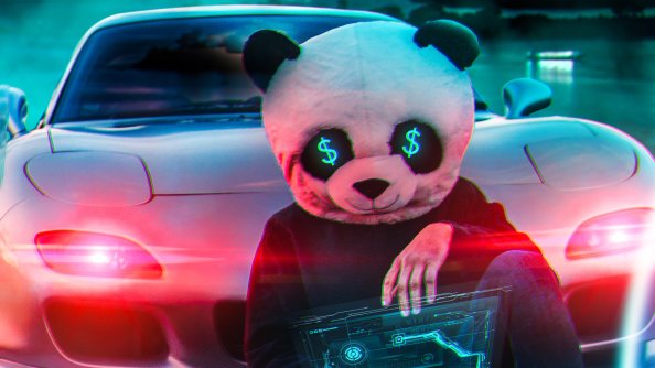 Panda Money Guy 4k