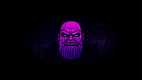Thanos Minimal Art 4k