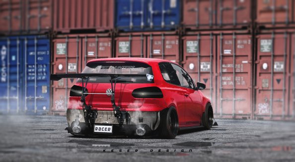 Golf Gti Concept Art