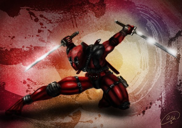 4k Deadpool Artwork