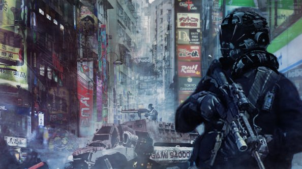 Soldier Digital Art 4k