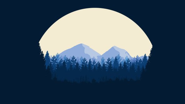 Minimalist Mountains