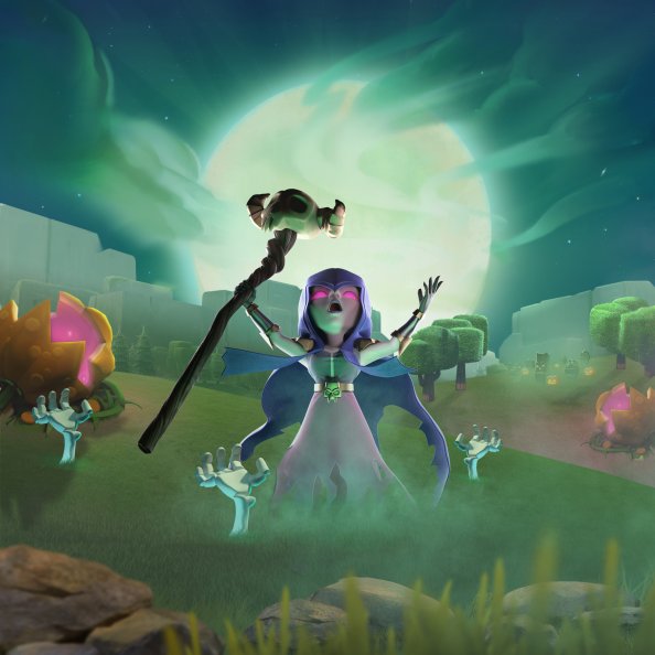 Witch Clash Of Clans