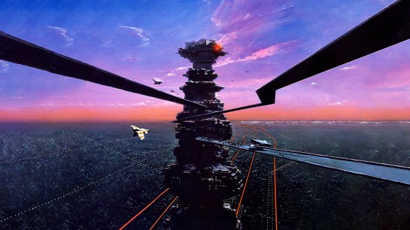 Cityscape Synthwave Cyberpunk Future Fanart