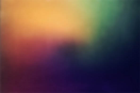 Rainbow Blur Abstract