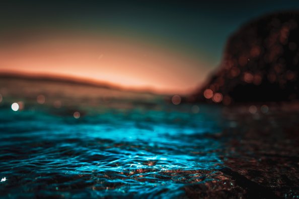 Dawn Depth Of Field Dusk Ocean Sea Sunrise Sunset Water