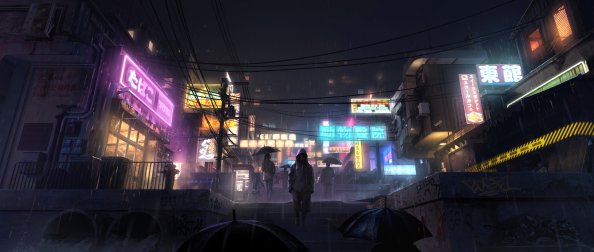 Asian Slum Scifi World 5k