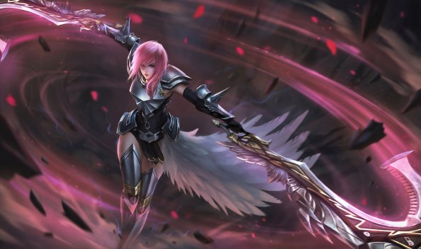 Warrior Girl Sword 4k