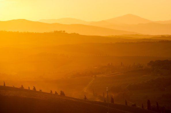 Mist Mountain Landscape Sky 5k