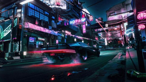 Night Chase In Little China Cyberpunk 2077