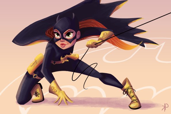 Batgirl 4k Art
