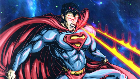 Superman Laser Eye
