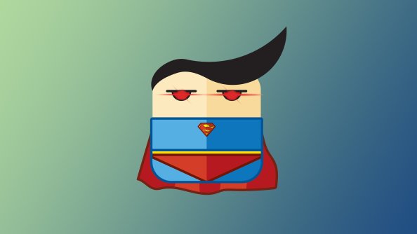 Superman Minimalist 4k