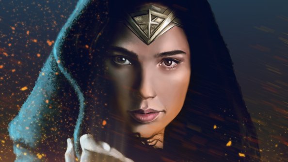 WonderWoman 4k Art