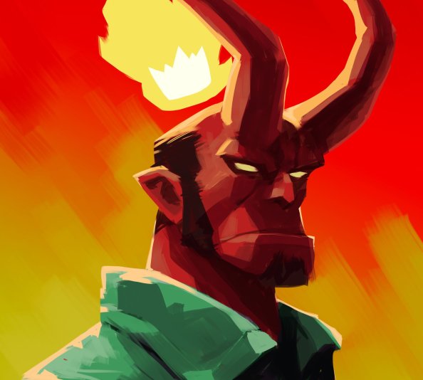 Hellboy Art