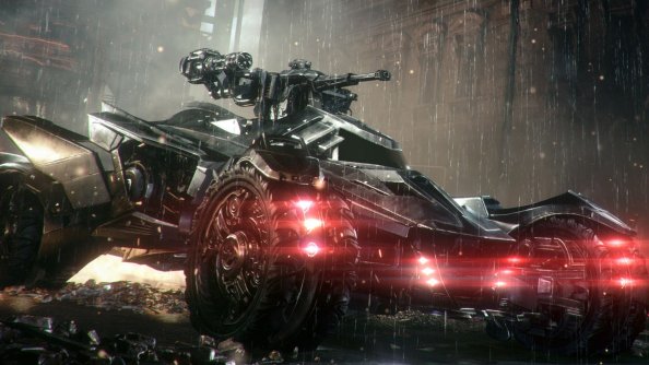 Batmobile In Arkham Knight
