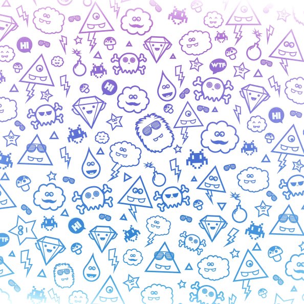 Monster Background Icons