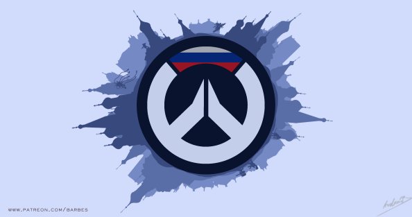 Overwatch 4k Minimalism Logo Artwork