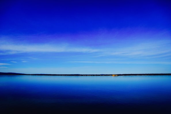Lake Under Blue Sky