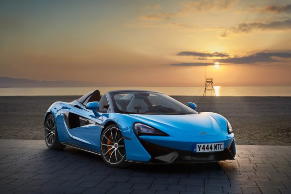 2018 McLaren 570S Spider Front Look