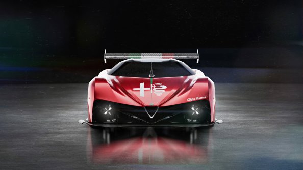 Alfa Romeo Concept Supercar 4k