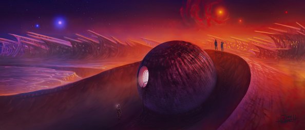 Quantum Foam Planet 4k