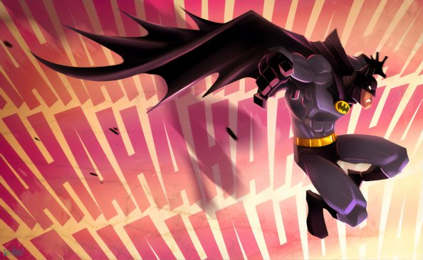 Batman Comic Art 4k