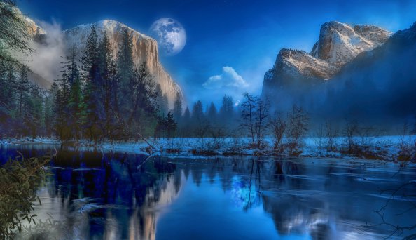 Yosemite Park Fantasy