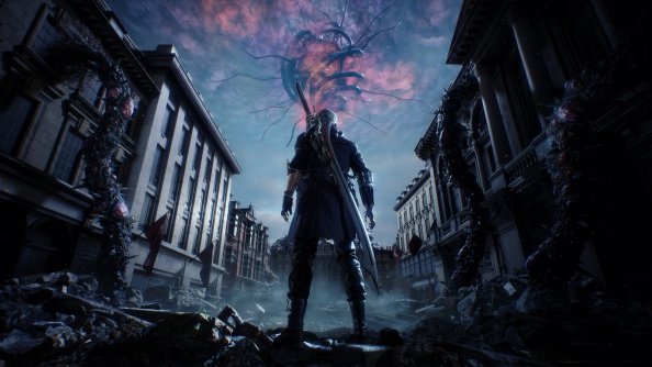 Devil May Cry 5 Key Art 4k