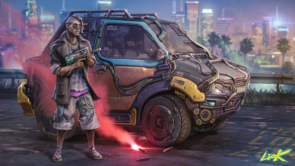 Voodoo Boy Cyberpunk 2077 5k