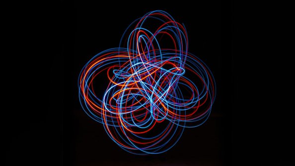 Hula Hoop Spiral Lights Dark 5k