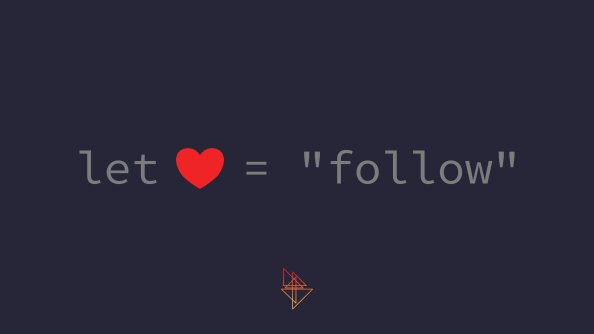 Swift Programming Code Love Typography