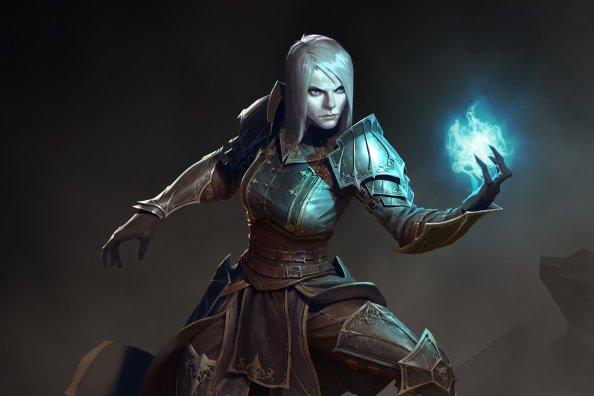 Female Necromancer Diablo III