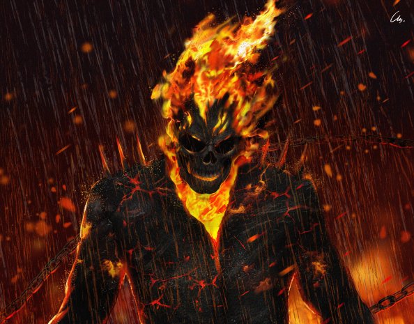 Ghost Rider Artwork HD