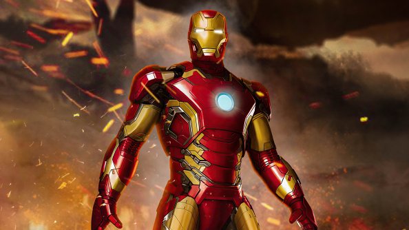 Iron Man Tony Stark 4k