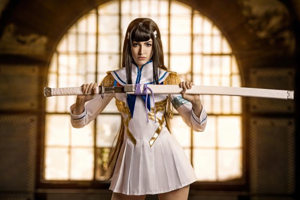 Satsuki Kiryuin Cosplay 4k