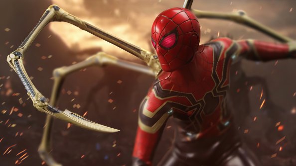 Iron Spider Red Eyes 5k