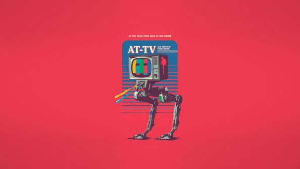 Star Wars At Tv Minimalist 4k