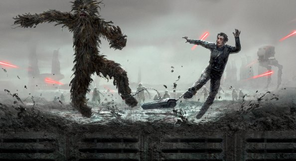 Chewbacca And Han Solo 4k