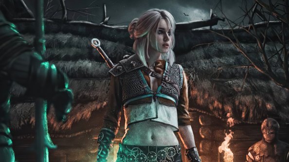 Cyberpunk Ciri The Witcher 3 4k