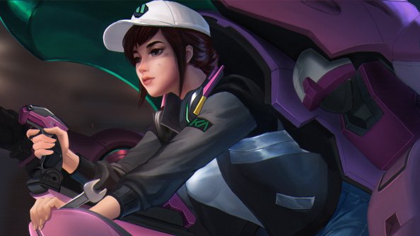Overwatch Dva Artwork HD