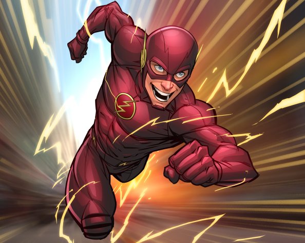 Flash Comic Art