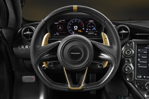 Mclaren 720s Steering View