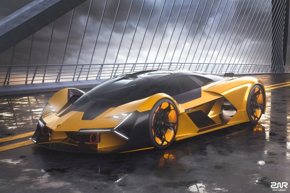 2019 Lamborghini Terzo Millennio 4k