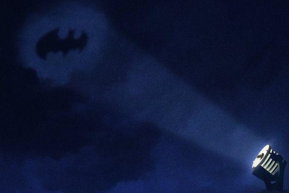 Bat Signal Art