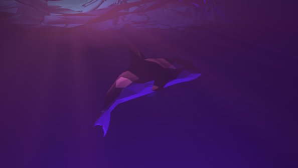 Low Poly Dolphin