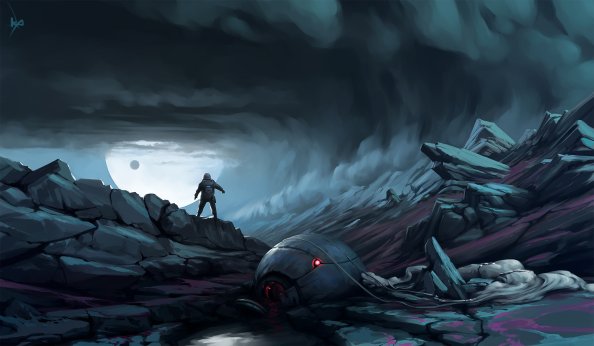 Astronaut Science Fiction Space Digital Art